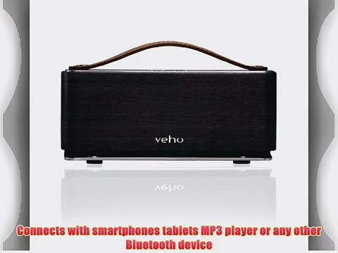 Veho VSS-012-M6 360 Mode Retro Wireless Bluetooth Speaker with Microphone