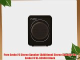 Pure Evoke F4 Stereo Speaker (Additional Stereo Speaker for Evoke F4 VL-62046) Black