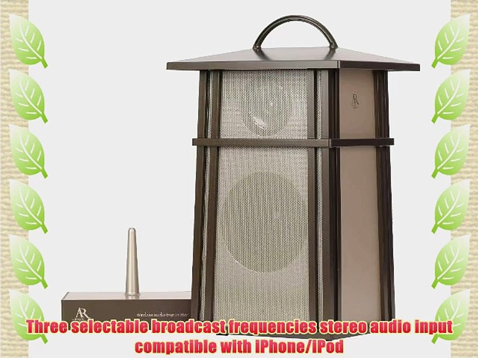 Acoustic Research Mission Style Wireless Outdoor Speaker (AW825) - Bronze