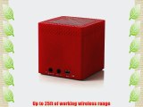 Bem HL2022C Bluetooth Mobile Speaker for Smartphones - Retail Packaging - Red