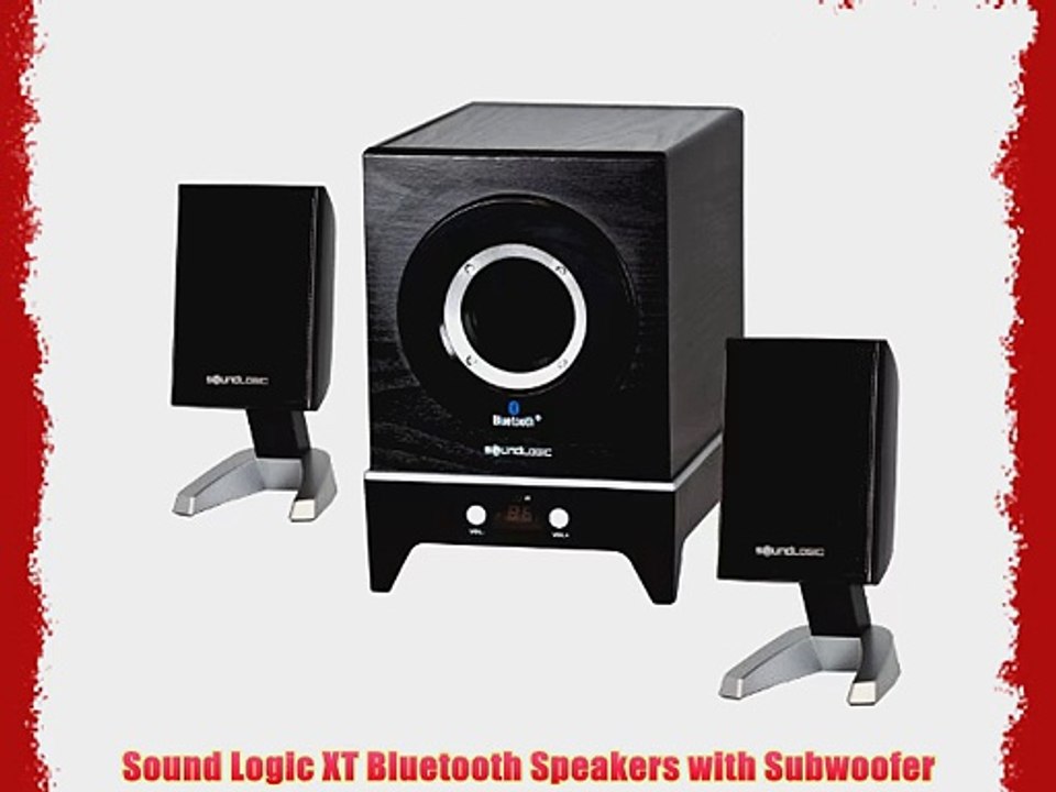 Sound Logic XT Bluetooth Speakers with Subwoofer