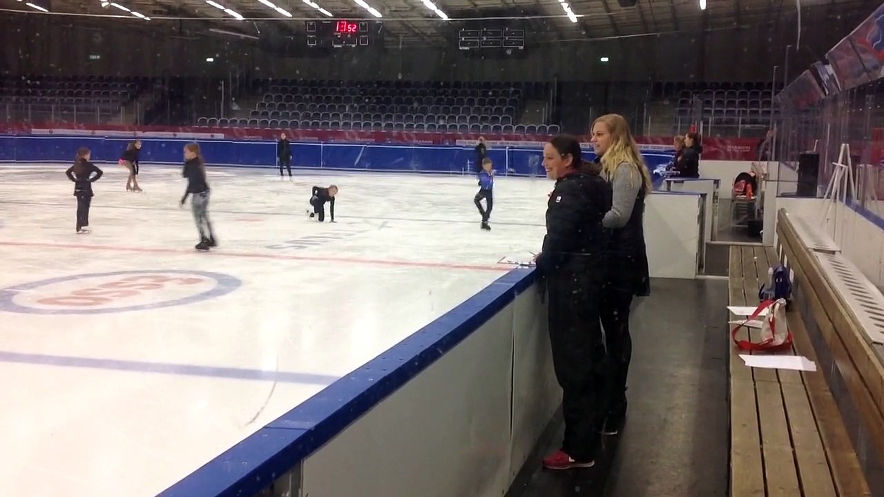 RADU SEBASTIAN SWEDEN,7 years and 4 months old,testing in figure free skating 1 in Malmoe May 3,2015.