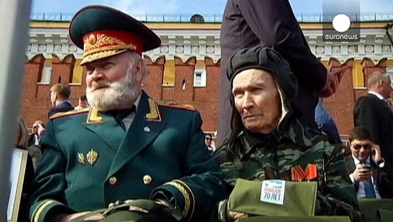 Helden von damals: der tag der russischen veteranen