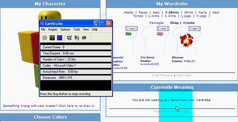 ROBLOX: Old Character Glitch [NO LONGER WORKING]