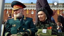 Russia pays tribute to its veterans