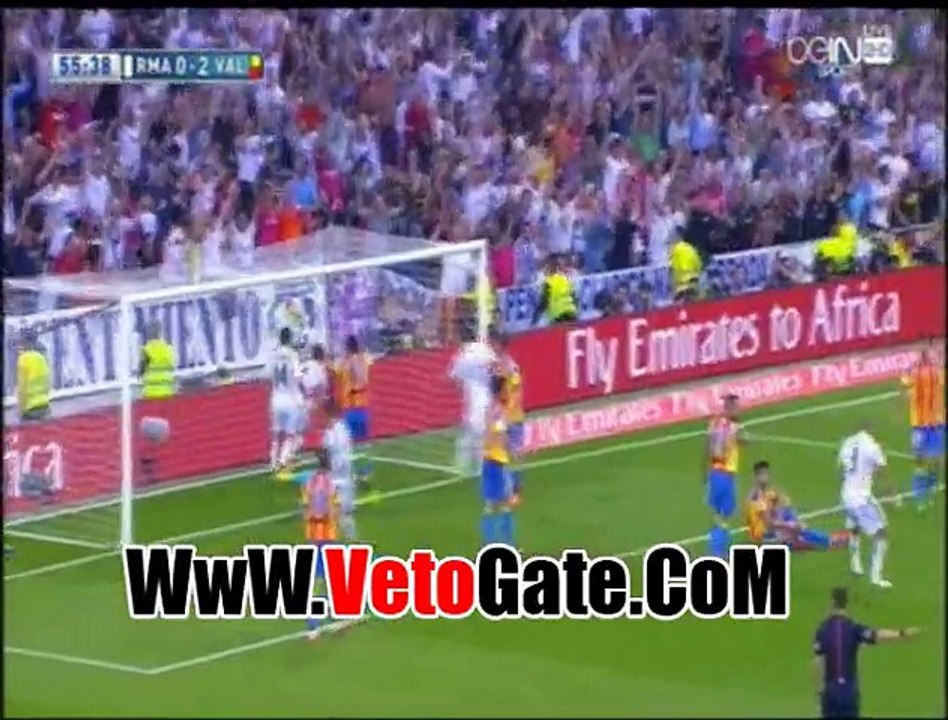 "لافيران"يتقدم بالهدف الاول ريال مدريد فى فالنسيا