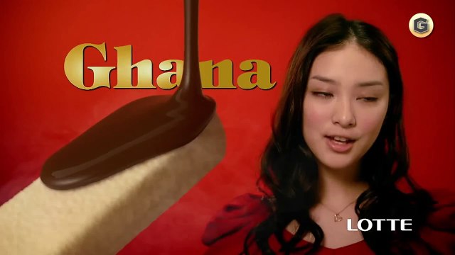 武井咲 CM ロッテ ガーナ チョコ & クッキーサンド 「発明」篇