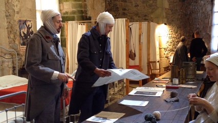 L'hôpital militaire reprend vie au château