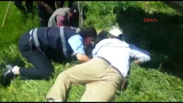 Kütahya - İtfaiyenin İnek Kurtarma Operasyonu