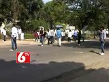 Osmania Students Protest Faced Tear Gas Attack From Police