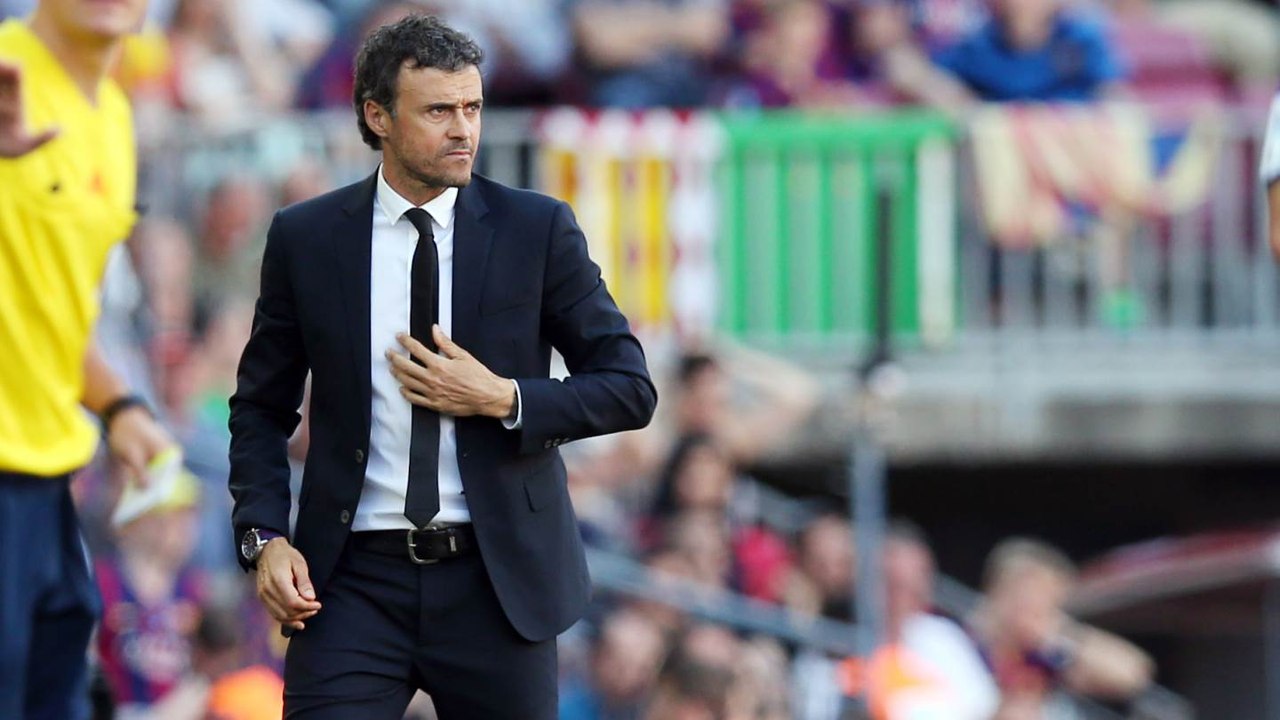 Luis Enrique: "El equipo tiene una idea y la ejecuta a las mil maravillas"