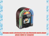 ION Jukebox Bluetooth Retro Wireless Speaker with Integrated USB Charger