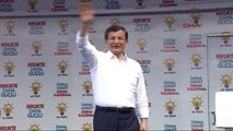 Mersin Başbakan Davutoğlu Partisinin Düzenlediği Mitingde Konuştu-1