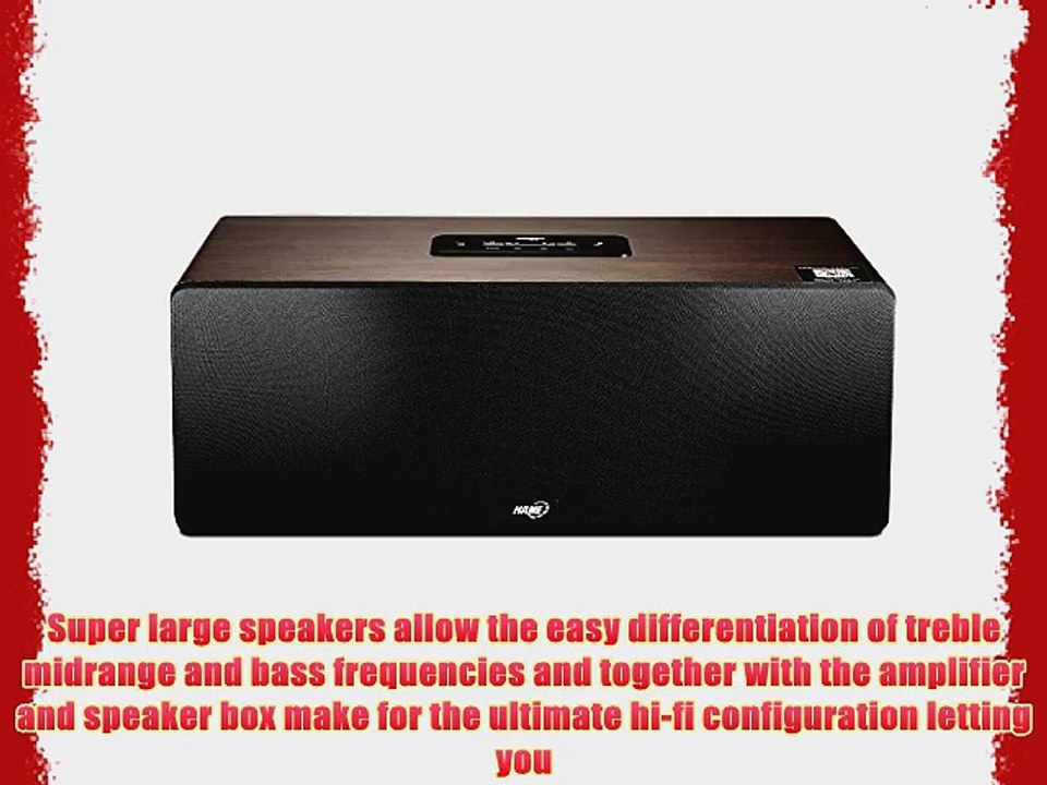 Hame Dreamsound Wifi Hifi Speaker Wireless Stereo Speaker System for Audiophiles/300m Smart