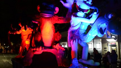 Manosque : parade de chars 2015