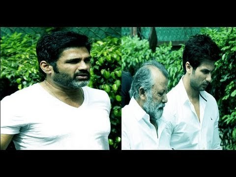 Shahid Kapoor And Sunil Shetty Pays TRIBUTE To Yash Chopra's Death