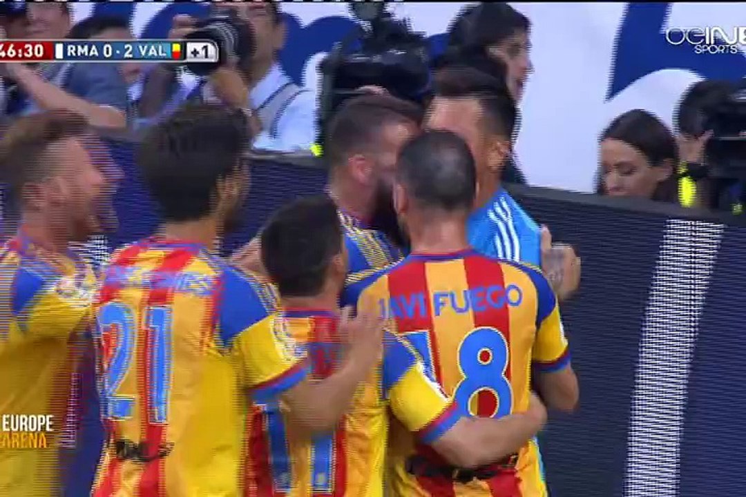 Liga : Real Madrid 2 - Valence CF 2