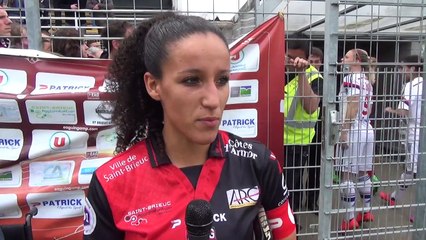 EAG-OL : la réaction de Salma Amani