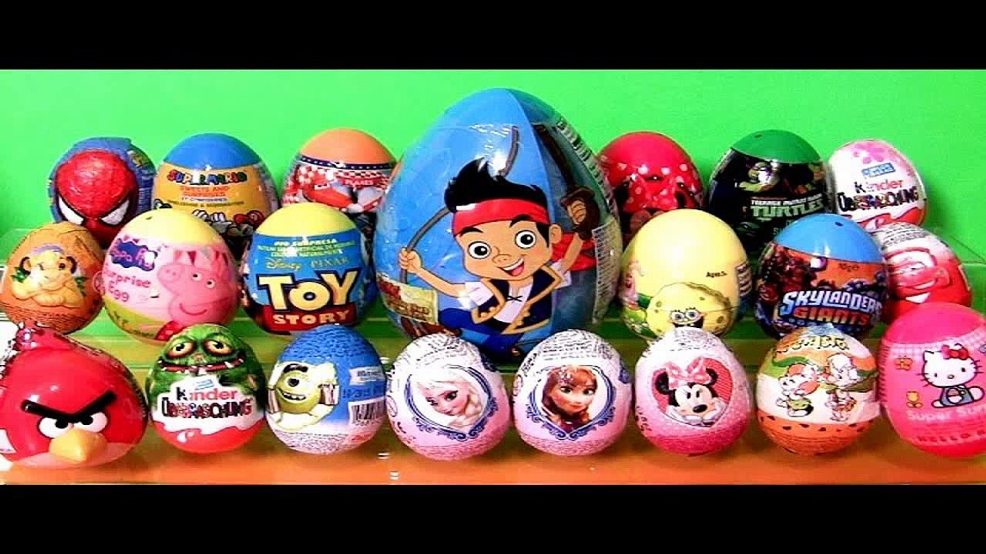24 kinder surprise eggs