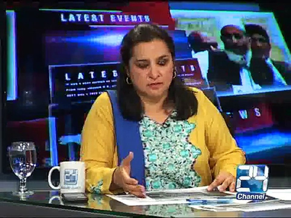 Nasim Zehra 09 May 2015  Channel 24