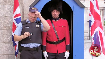 British Underwear Guard Prank