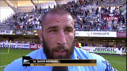 TOP14 - Montpellier-Bayonne: Interview David Roumieu