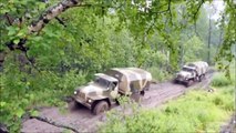 SUPER POWERFUL Russian military off road 4WD Trucks