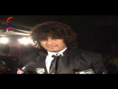 Singer Sonu Nigam With Suresh Wadker Spotted @ Amitabh Bachchan Birthday Bash
