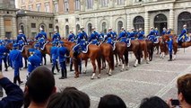 Change of the guard at Stockholm Royal Palace