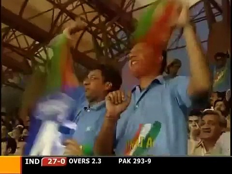 Cricket fight, Shoaib Akhtar vs Sachin Tendulkar in 2004