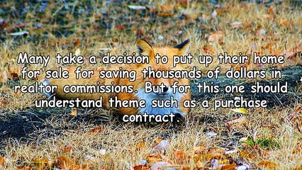 For auction by Owner purchase Contracts