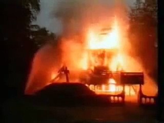 Black Metal Church Burning