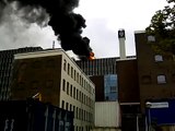 Grote brand Universiteit van Amsterdam (UvA) Roeterstraat GRIP 1