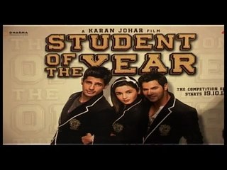 Karan Johar's "Student Of The Year" (Official) First Look Launch !