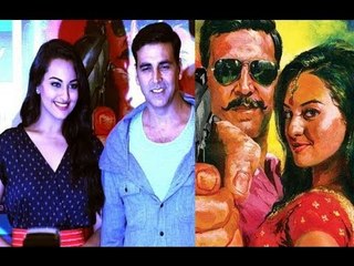 Sonakshi & Akshay Launch Rowdy  Rathod DVD
