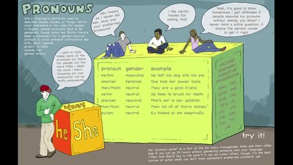 A lesson in pronouns