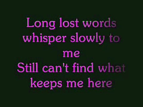 Evanescence- Haunted Lyrics