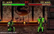 Mortal Kombat II - Fatality 1 - Reptile