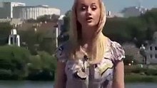 Russian Girl Reporter Oops Moment