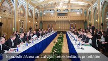 Roberts Zīle - Latvija iepazīstina Eiropas Parlamentu ar prezidentūras mērķiem