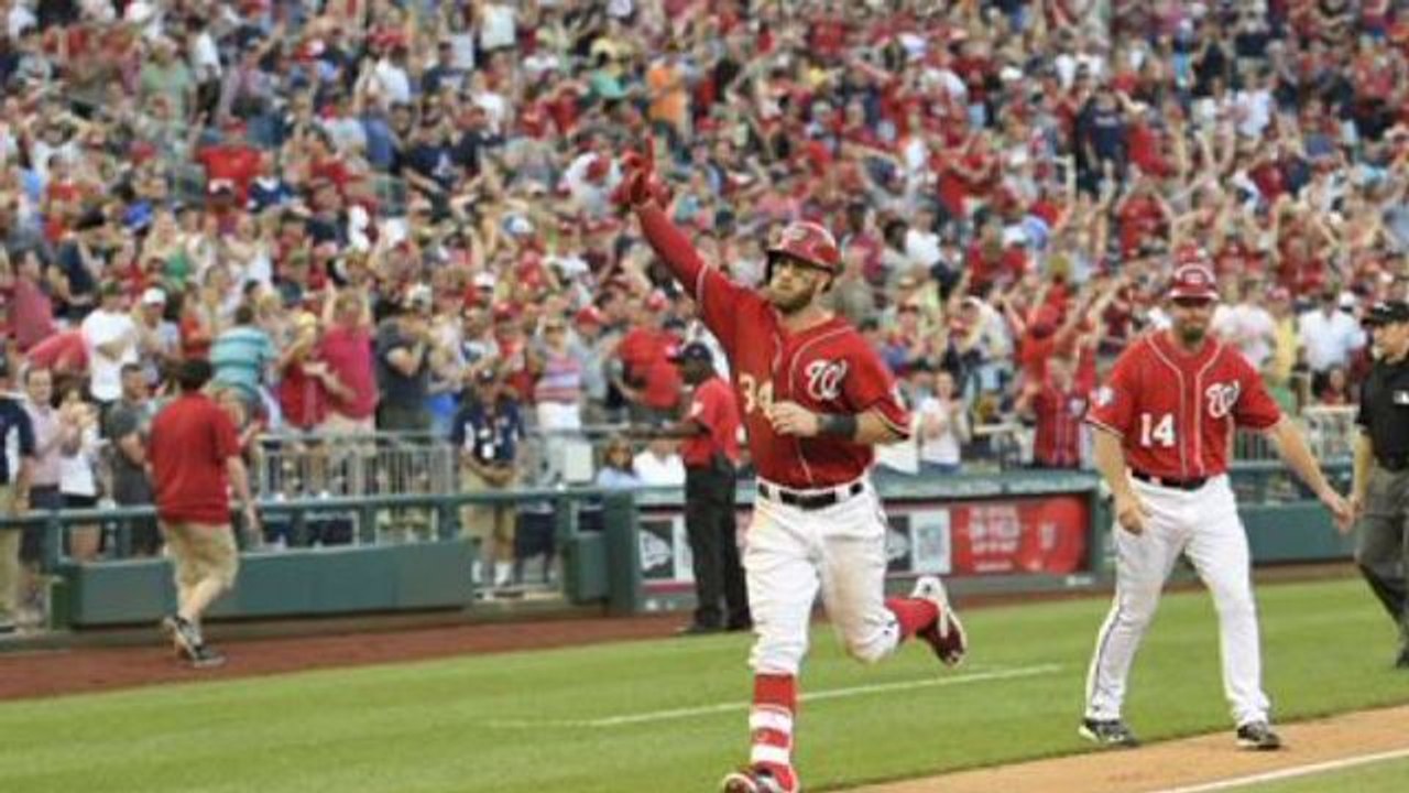 Bryant Hits 1st HR, Harper Hits Another