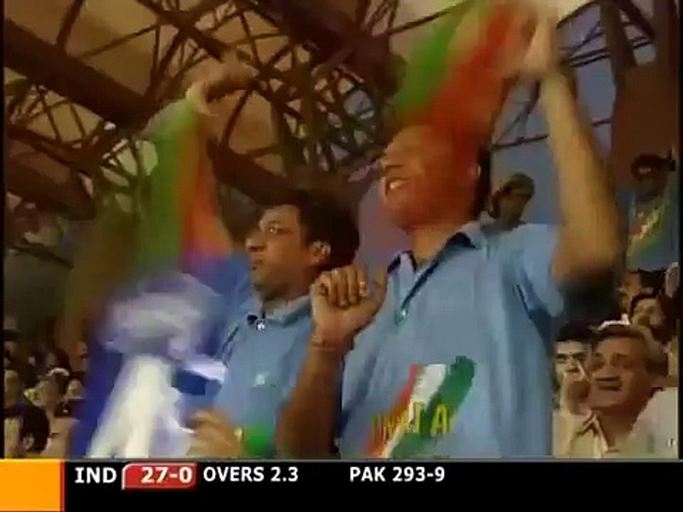 Cricket fight, Shoaib Akhtar vs Sachin Tendulkar in 2004