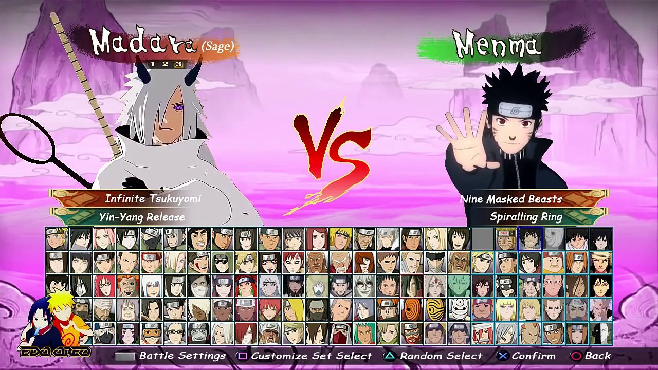 Naruto Ultimate Ninja Storm 4 - All Characters | Wish #1