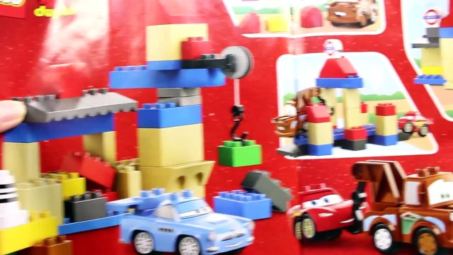 Disney Pixar Cars Lego Duplo Big Bentley Playset Lightning McQueen Mater Batman Joker Finn