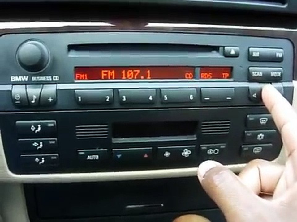 Quickly Unlock and Reset the REGION Code of your BMW Business CD CD53 Radio
