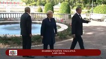 Valsts prezidenta daba vizīte Tallinā, Baltijas prezidentu tikšanās ar ASV prezidentu 03/09/2014