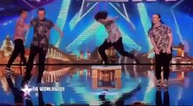 Attraction perform their stunning shadow act - Week 1 Auditions | Britain's Got Talent 2013