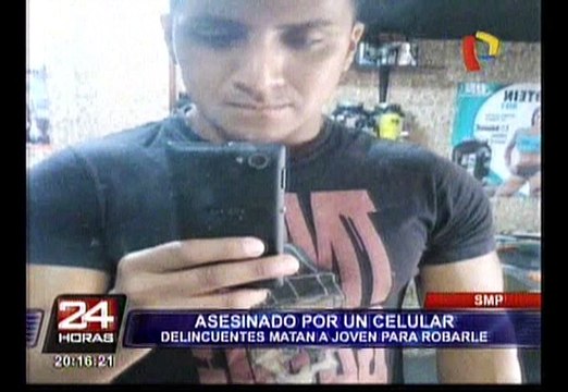 Balean a otro joven por robarle celular en San Martín de Porres