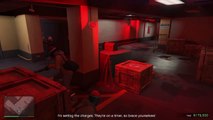 GTA V - Intro - Bank Heist - First Person Walkthrough Part 1- Grand Theft Auto V Gaemplay (PS4)