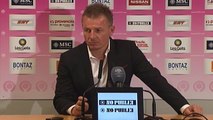 Evian - Reims, la conférence de presse